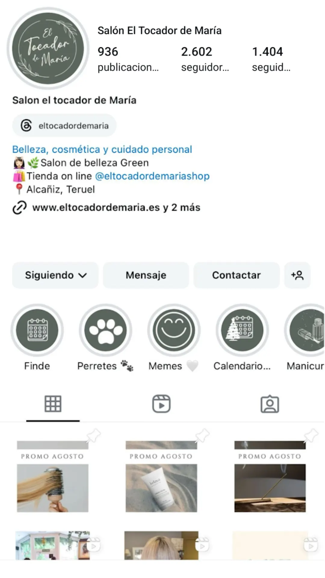 El Tocador de María - Peluquería